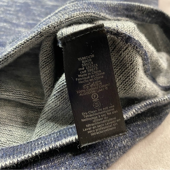 John Varvatos Sweater Men M Heathered Gray Lightweight Pullover Crew Neck Casual - Picture 9 of 14